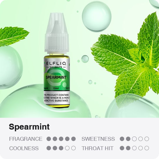 ELFLIQ - Spearmint 10ml E-Liquid - The British Vape Company